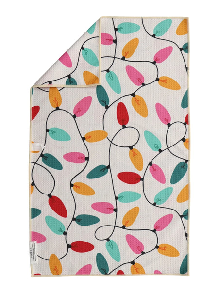 All Lit Up Double-Sided Hand Towel