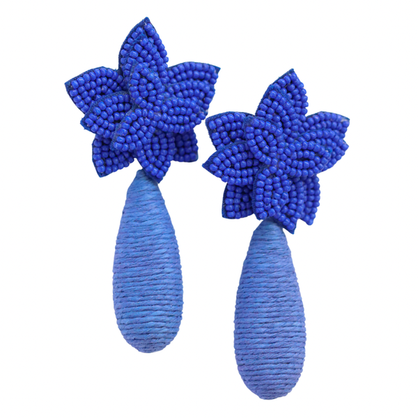 Saffire Flora Dangle Earrings