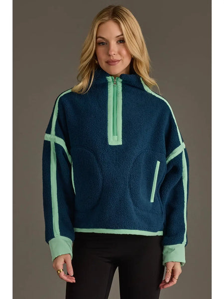 Evelyn Quarter Zip Sweater