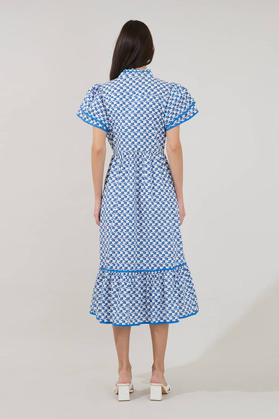 Cass Floral Midi Dress