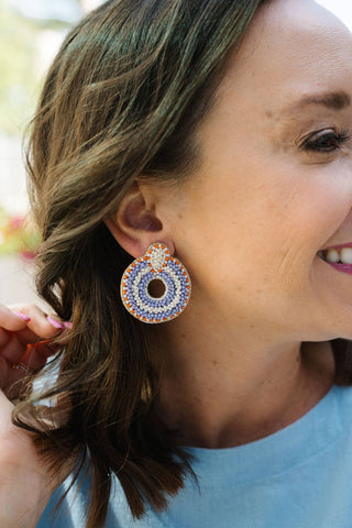 Asher Beaded Statement Studs