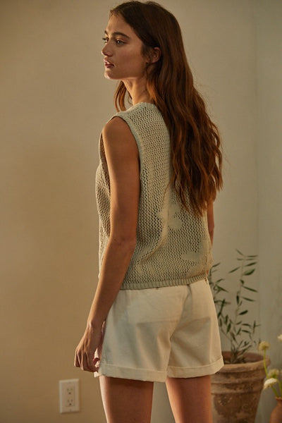 Brielle Floral Crochet Top
