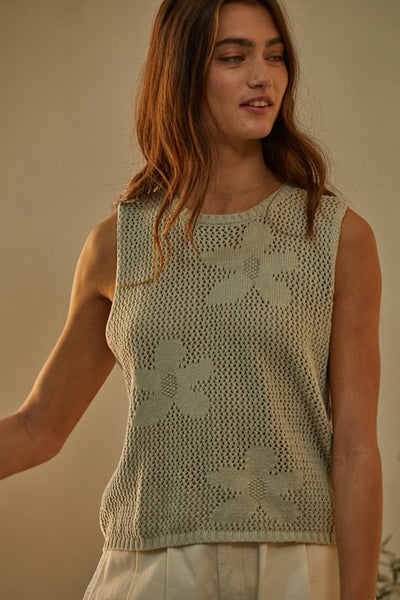 Brielle Floral Crochet Top