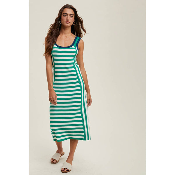 Mila Multi-Striped Dress