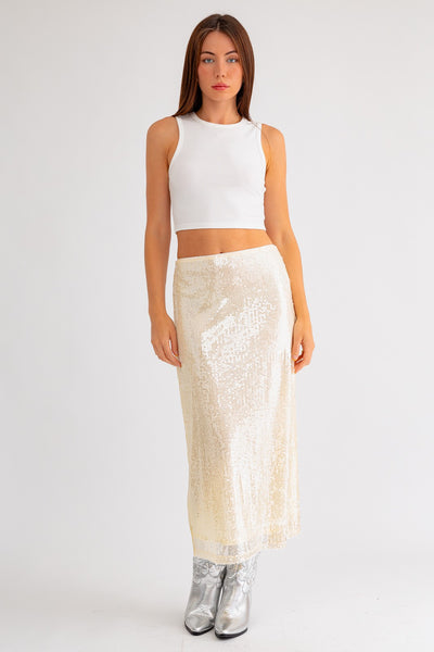 Allison Sequin Skirt