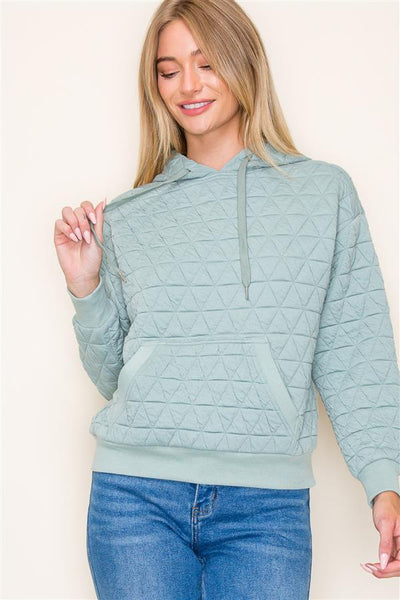 Monroe Quilted Pullover