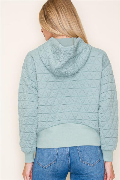 Monroe Quilted Pullover