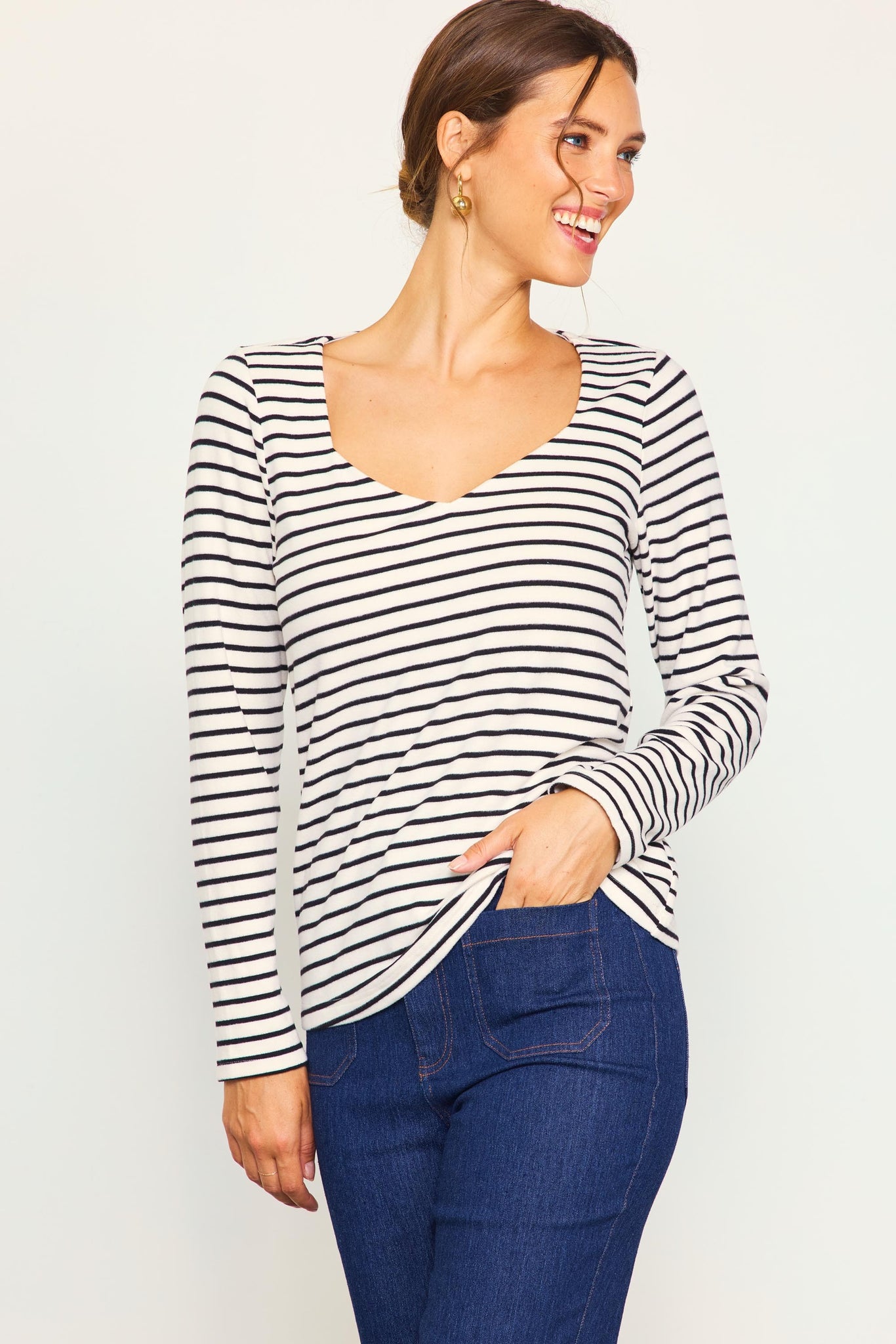 Mary Striped Top