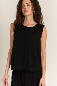 Julianna Back Button Top