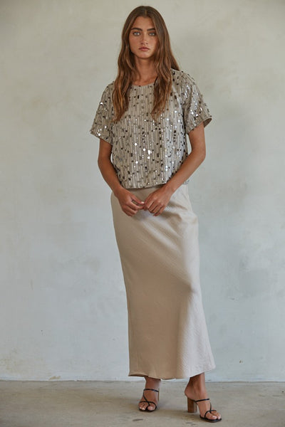 Layla Satin Skirt