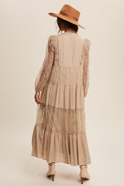 Blayke Lace Long Dress