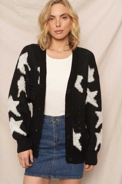 Ava Star Patterned Sweater