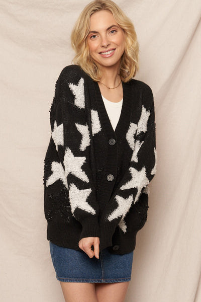 Ava Star Patterned Sweater