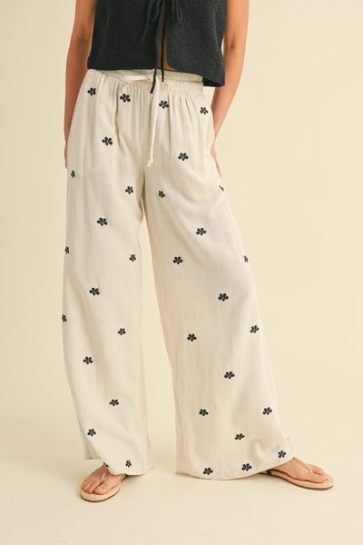 Beatrice Embroidered Pants