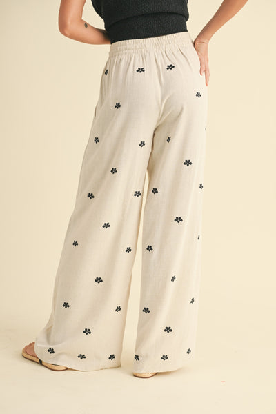 Beatrice Embroidered Pants