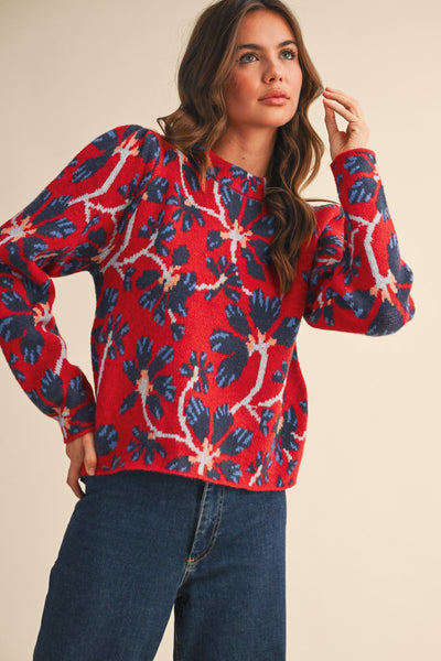 Emma Mock Neck Sweater
