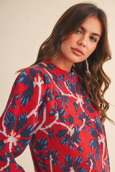 Emma Mock Neck Sweater