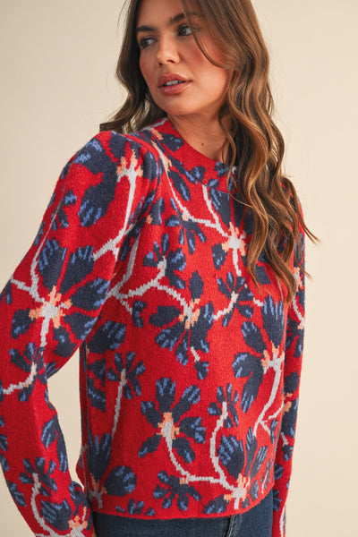 Emma Mock Neck Sweater