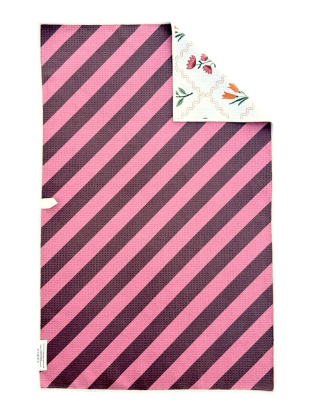 Pressed Petals Reversible Hand Towel