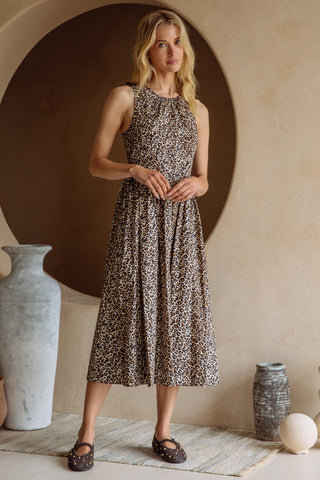 Evie Leopard Dress