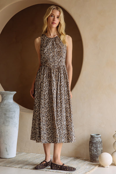 Evie Leopard Dress