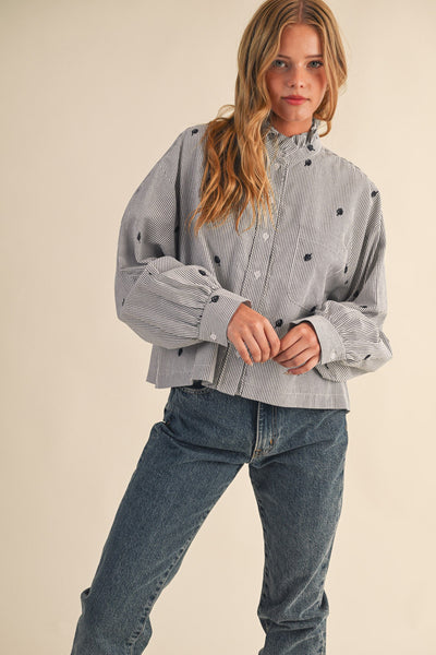 Maisie Embroidered Top