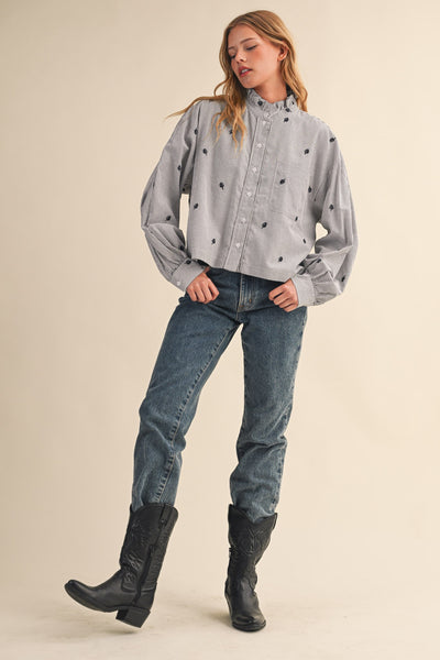 Maisie Embroidered Top