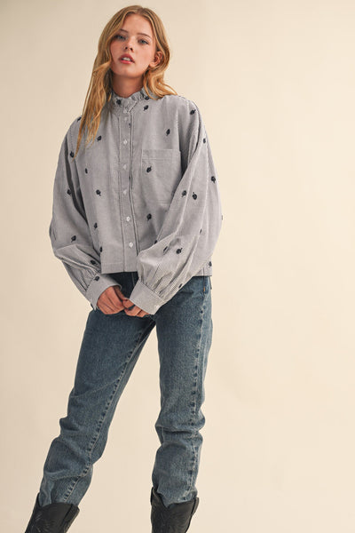 Maisie Embroidered Top