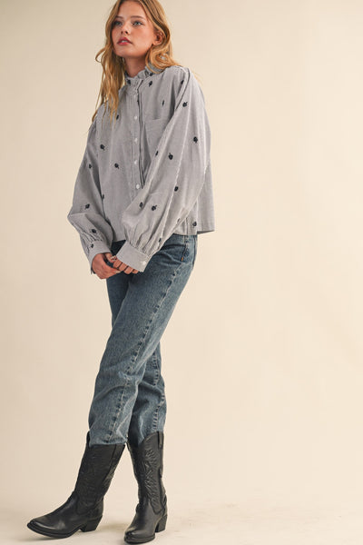 Maisie Embroidered Top
