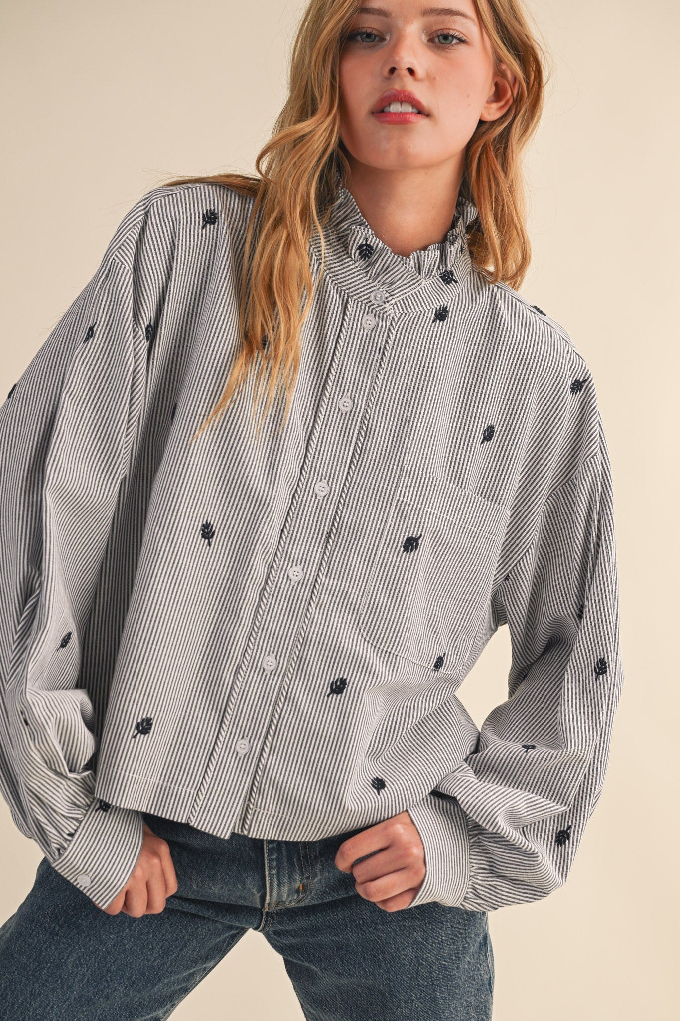 Maisie Embroidered Top