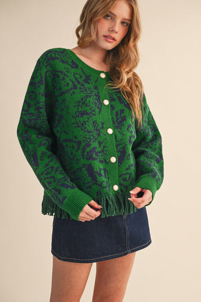 Tula Fringed Sweater