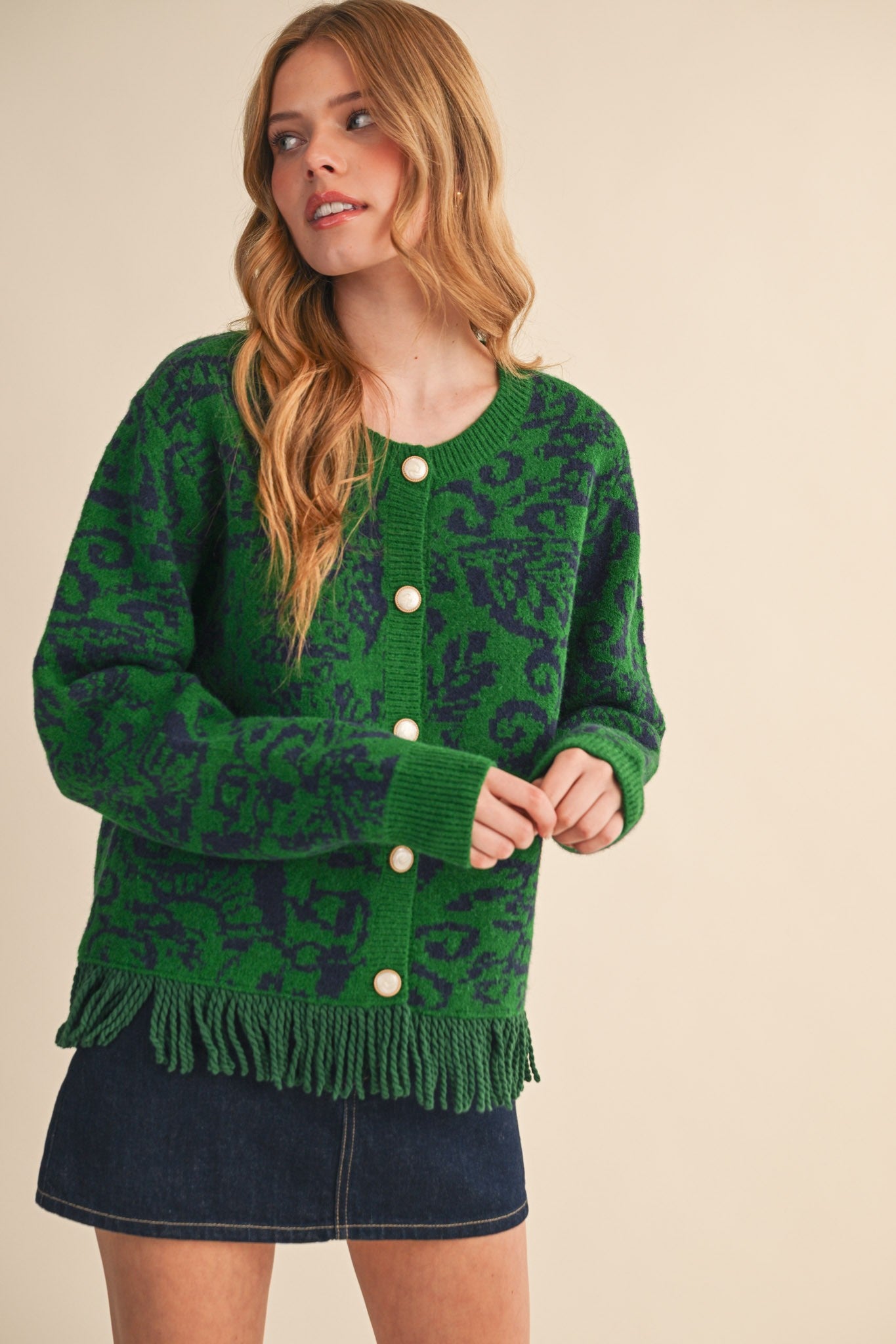 Tula Fringed Sweater