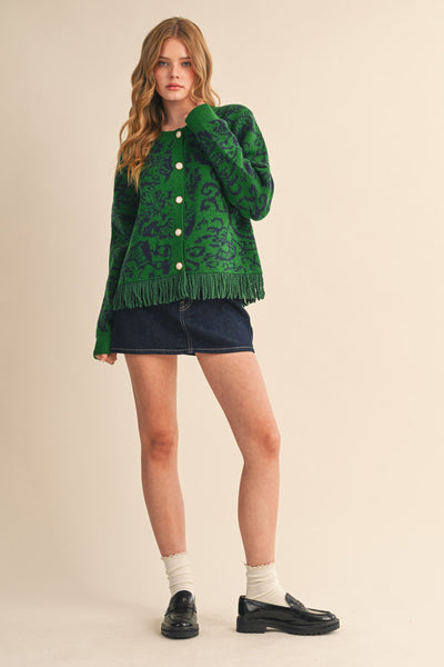 Tula Fringed Sweater