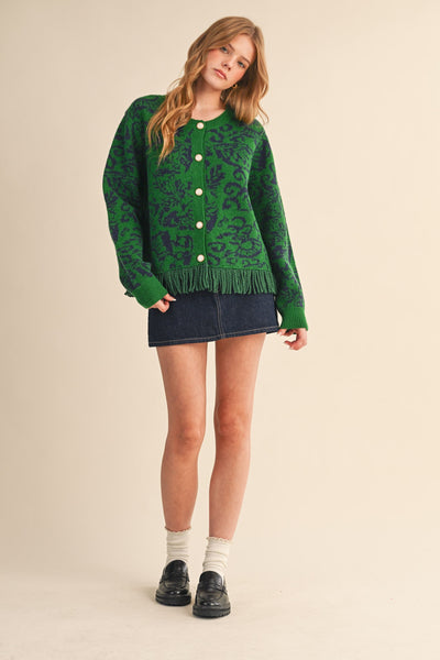 Tula Fringed Sweater