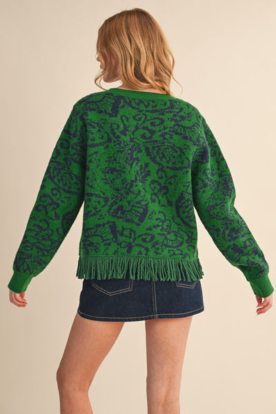 Tula Fringed Sweater