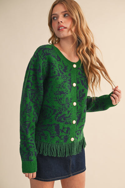 Tula Fringed Sweater