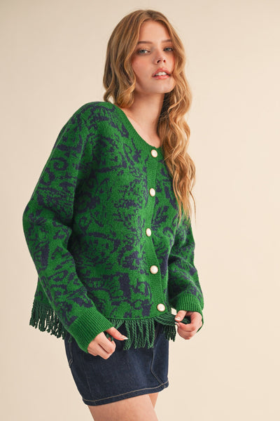 Tula Fringed Sweater