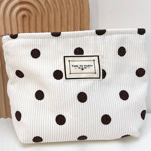 Corduroy Polka Dot Bag