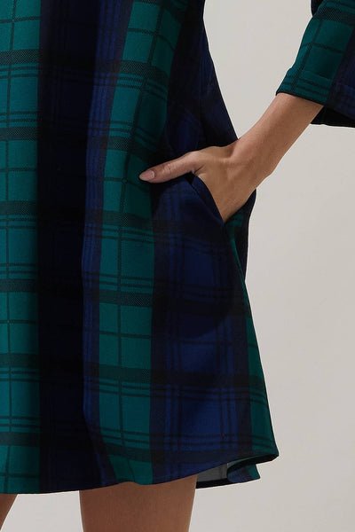 Lonna Hudson Plaid Dress