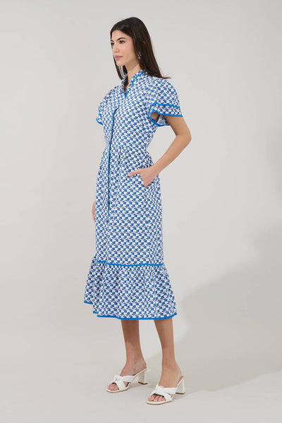 Cass Floral Midi Dress