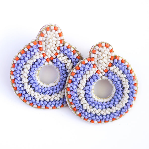 Asher Beaded Statement Studs