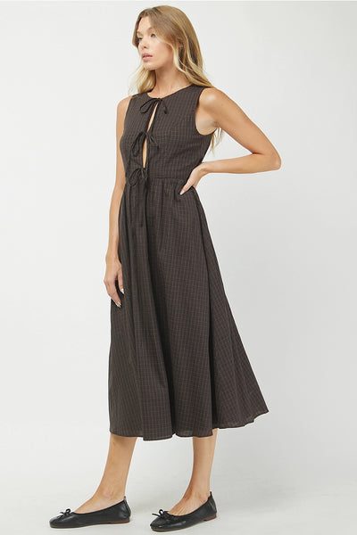 Penelope Tie Front Dress