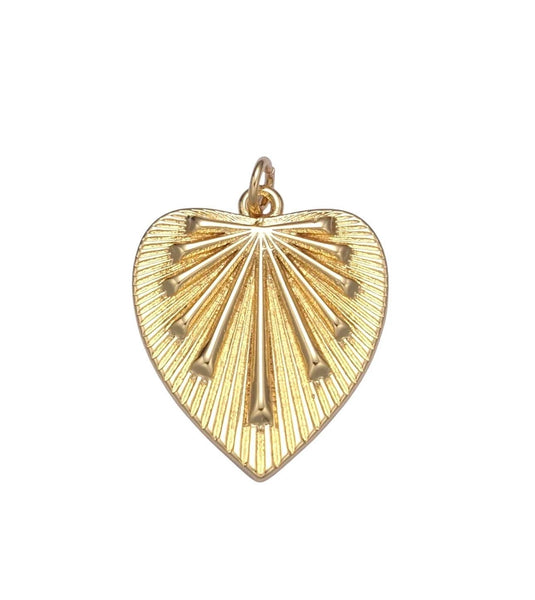 Charlotte Scarf Necklace with Shell, Sun or Heart Pendant