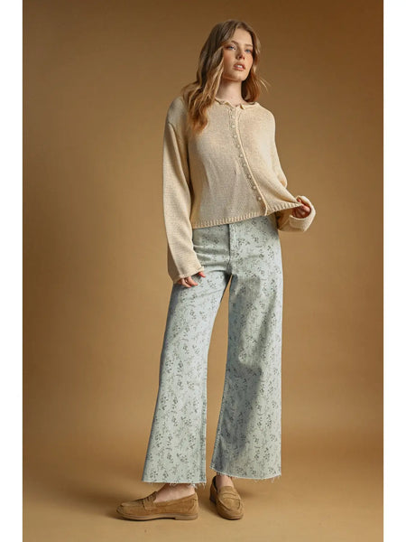 Lennon Button Cardigan