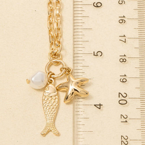 Sardine Pendant Necklace