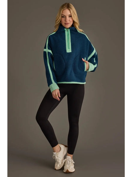 Evelyn Quarter Zip Sweater