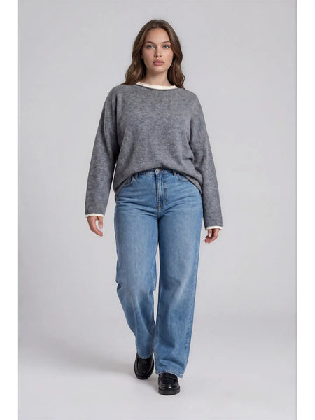 Shae Layered Grey Top
