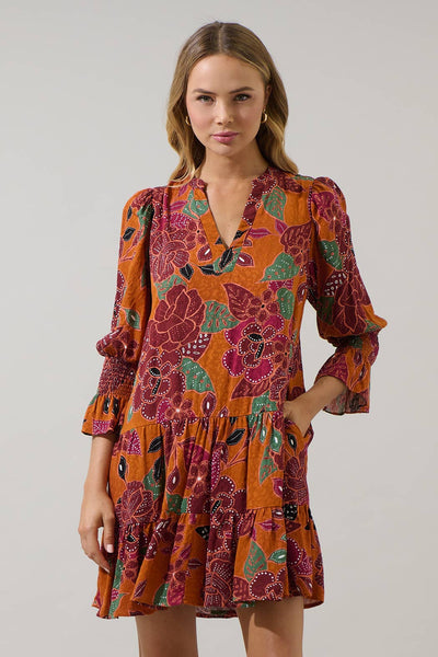 Marven Floral Shift Dress