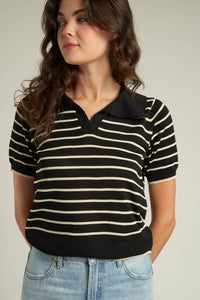 Gretta Collared Top