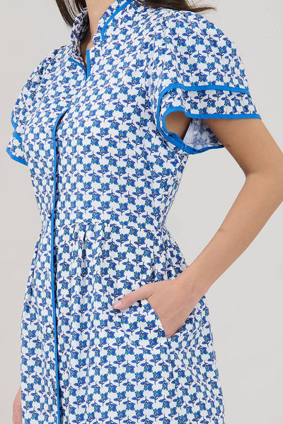 Cass Floral Midi Dress